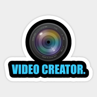 Video Creator Sticker